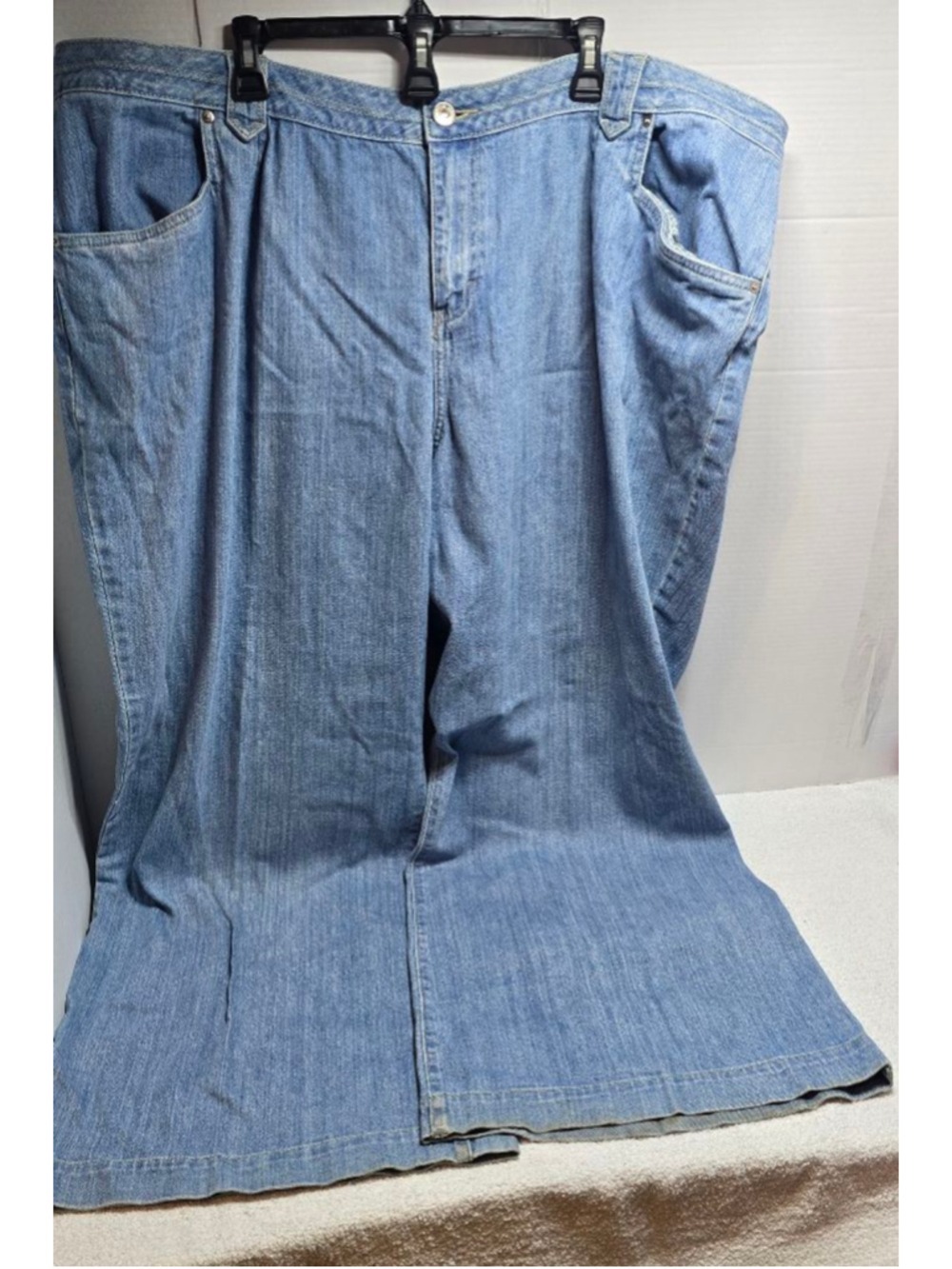 Women's Venezia Blue Flare & Wide Leg Jeans 8 plus size